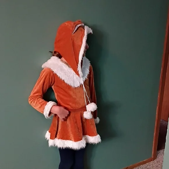 🦊Fox Kids Costume Size Medium Spooktacular Creations Set - Picture 9 of 12